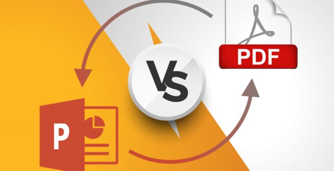 What Are the Differences Between PPT and PDF?