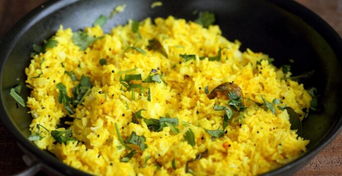 Rice with Turmeric and Lemon